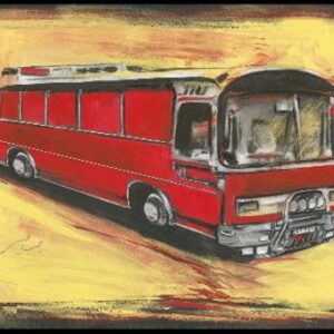 nft اتوبوس قرمز